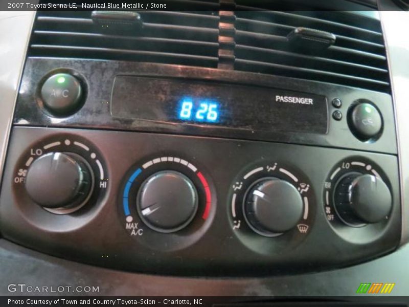 Nautical Blue Metallic / Stone 2007 Toyota Sienna LE