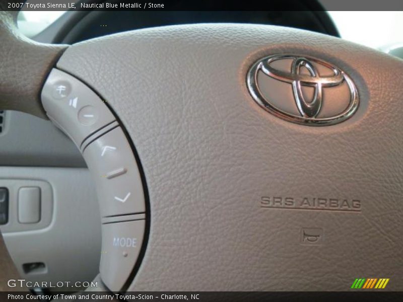 Nautical Blue Metallic / Stone 2007 Toyota Sienna LE