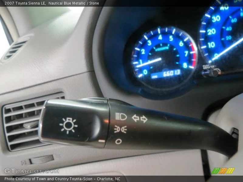 Nautical Blue Metallic / Stone 2007 Toyota Sienna LE