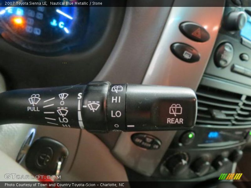 Nautical Blue Metallic / Stone 2007 Toyota Sienna LE