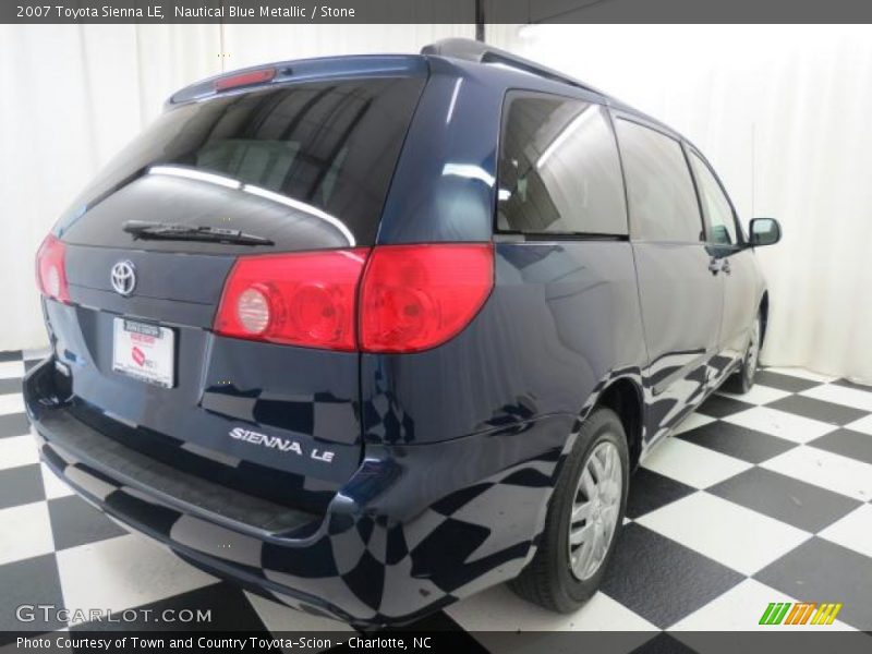 Nautical Blue Metallic / Stone 2007 Toyota Sienna LE