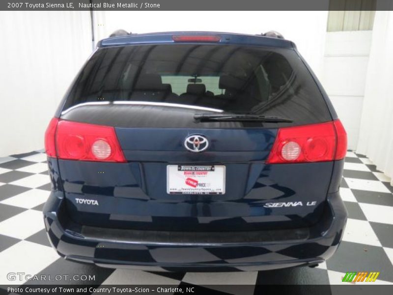 Nautical Blue Metallic / Stone 2007 Toyota Sienna LE