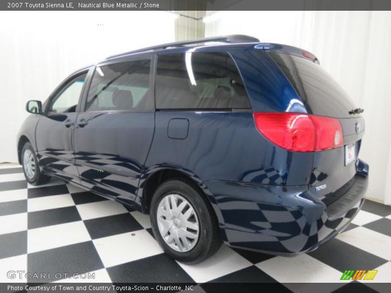 Nautical Blue Metallic / Stone 2007 Toyota Sienna LE