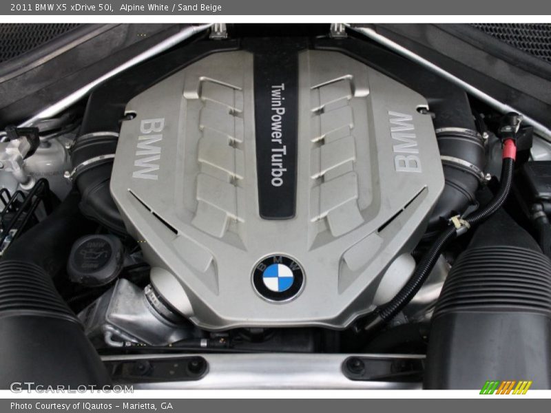Alpine White / Sand Beige 2011 BMW X5 xDrive 50i