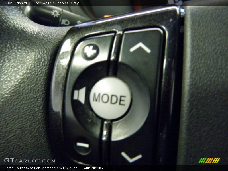 Super White / Charcoal Gray 2009 Scion xD