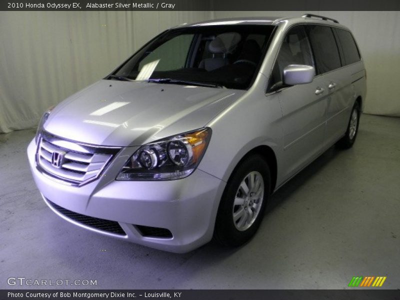 Alabaster Silver Metallic / Gray 2010 Honda Odyssey EX