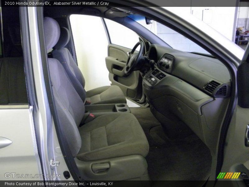 Alabaster Silver Metallic / Gray 2010 Honda Odyssey EX