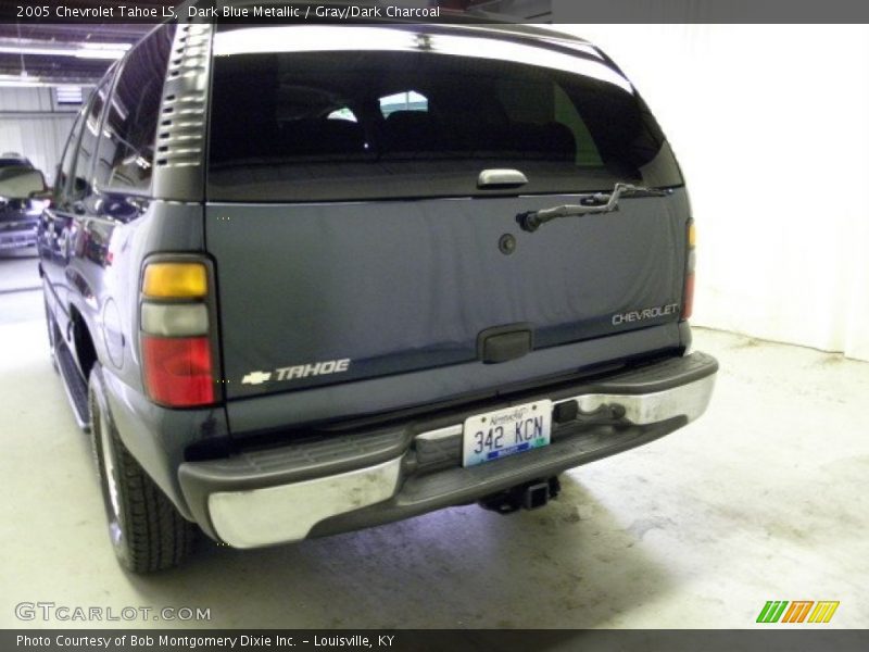 Dark Blue Metallic / Gray/Dark Charcoal 2005 Chevrolet Tahoe LS