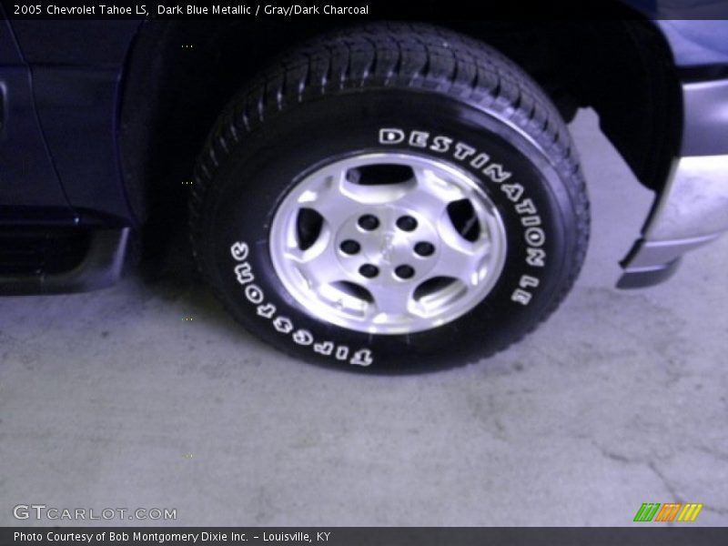 Dark Blue Metallic / Gray/Dark Charcoal 2005 Chevrolet Tahoe LS
