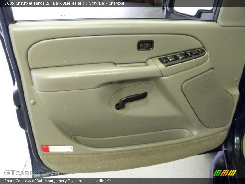 Dark Blue Metallic / Gray/Dark Charcoal 2005 Chevrolet Tahoe LS