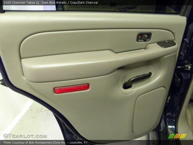 Dark Blue Metallic / Gray/Dark Charcoal 2005 Chevrolet Tahoe LS