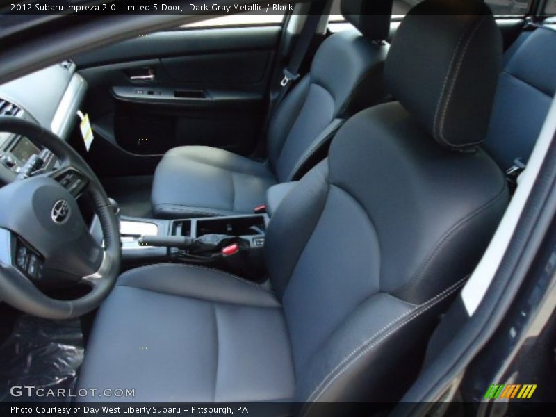  2012 Impreza 2.0i Limited 5 Door Black Interior