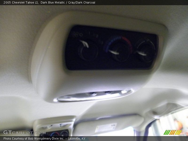 Dark Blue Metallic / Gray/Dark Charcoal 2005 Chevrolet Tahoe LS