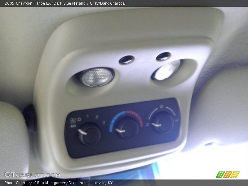 Dark Blue Metallic / Gray/Dark Charcoal 2005 Chevrolet Tahoe LS
