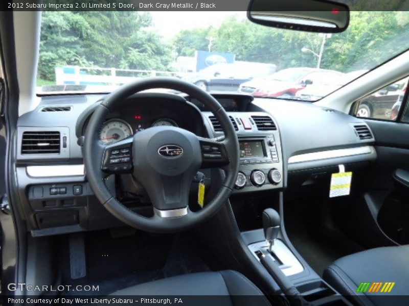 Black Interior - 2012 Impreza 2.0i Limited 5 Door 