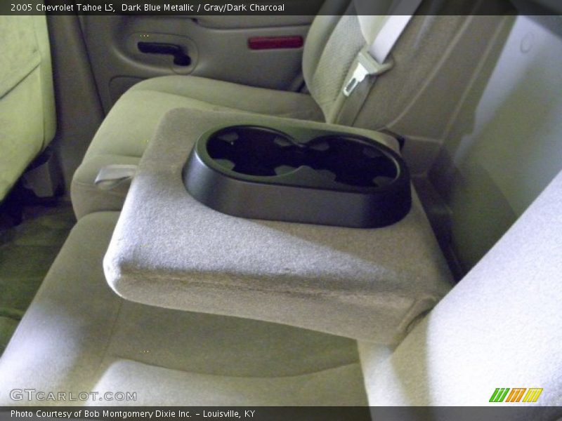 Dark Blue Metallic / Gray/Dark Charcoal 2005 Chevrolet Tahoe LS