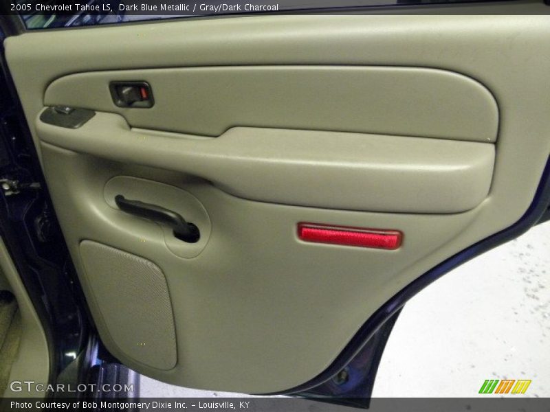 Dark Blue Metallic / Gray/Dark Charcoal 2005 Chevrolet Tahoe LS