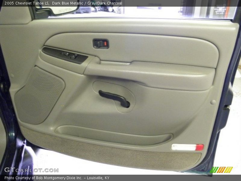 Dark Blue Metallic / Gray/Dark Charcoal 2005 Chevrolet Tahoe LS