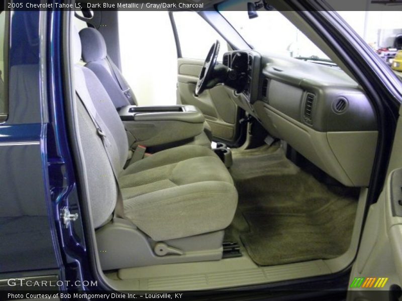 Dark Blue Metallic / Gray/Dark Charcoal 2005 Chevrolet Tahoe LS