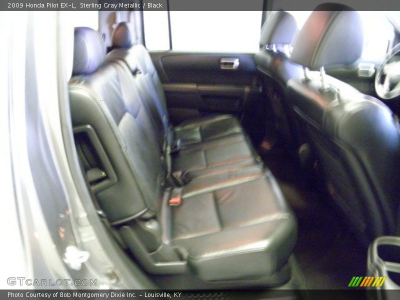 Sterling Gray Metallic / Black 2009 Honda Pilot EX-L
