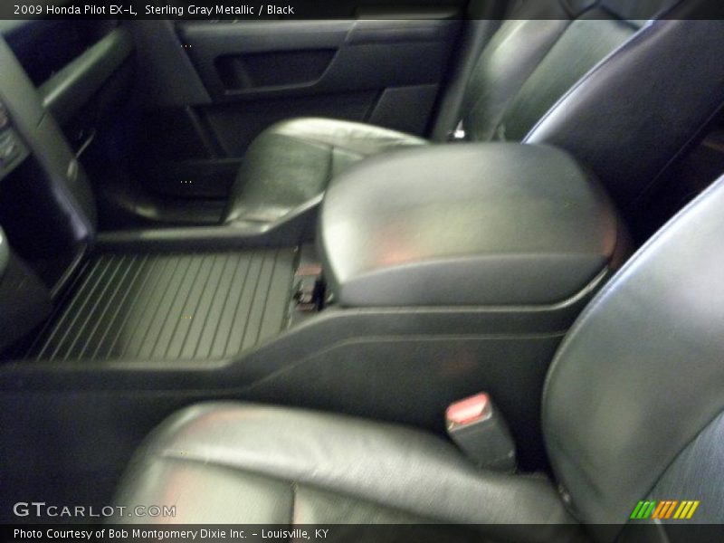 Sterling Gray Metallic / Black 2009 Honda Pilot EX-L