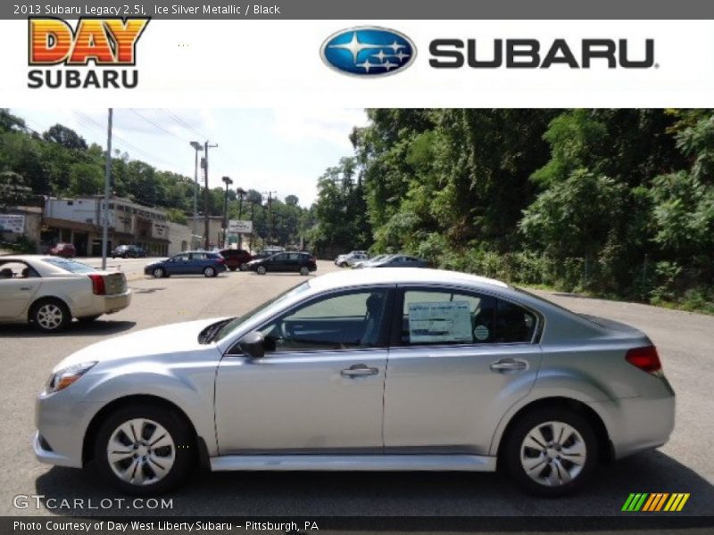 Ice Silver Metallic / Black 2013 Subaru Legacy 2.5i