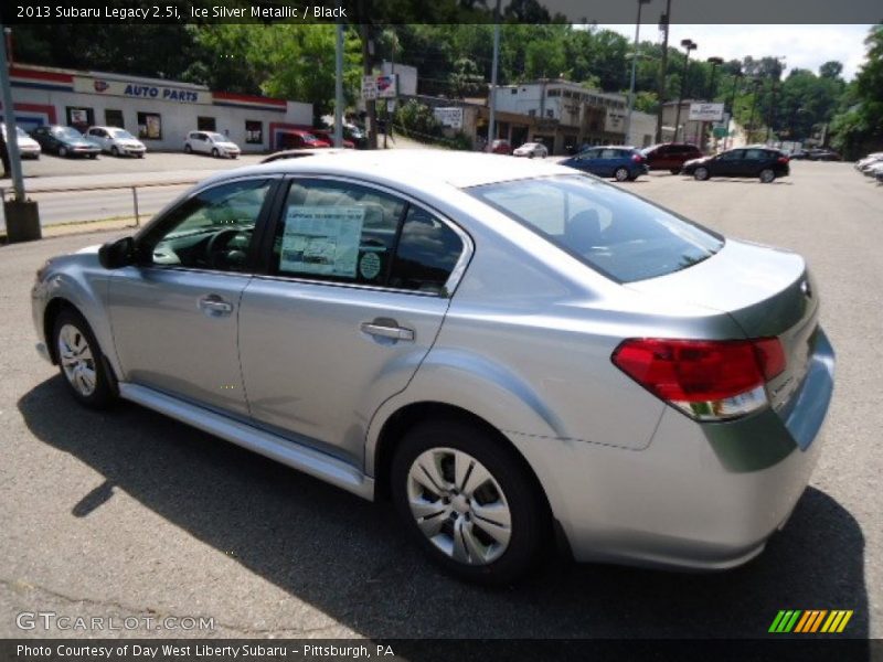 Ice Silver Metallic / Black 2013 Subaru Legacy 2.5i