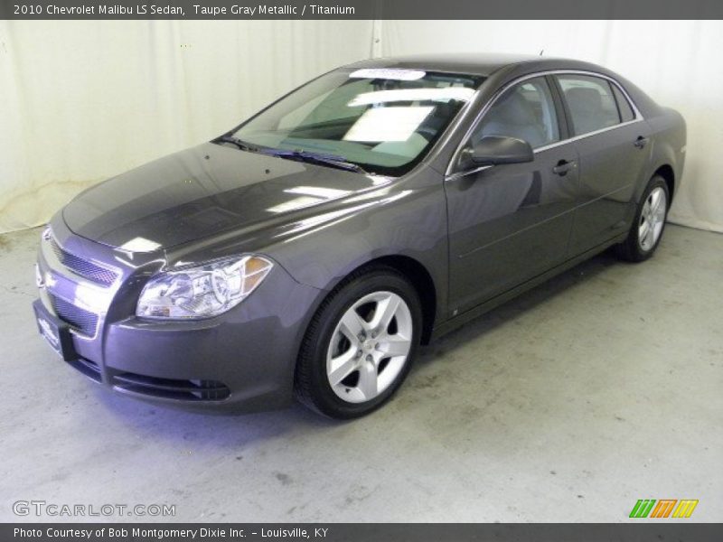 Taupe Gray Metallic / Titanium 2010 Chevrolet Malibu LS Sedan