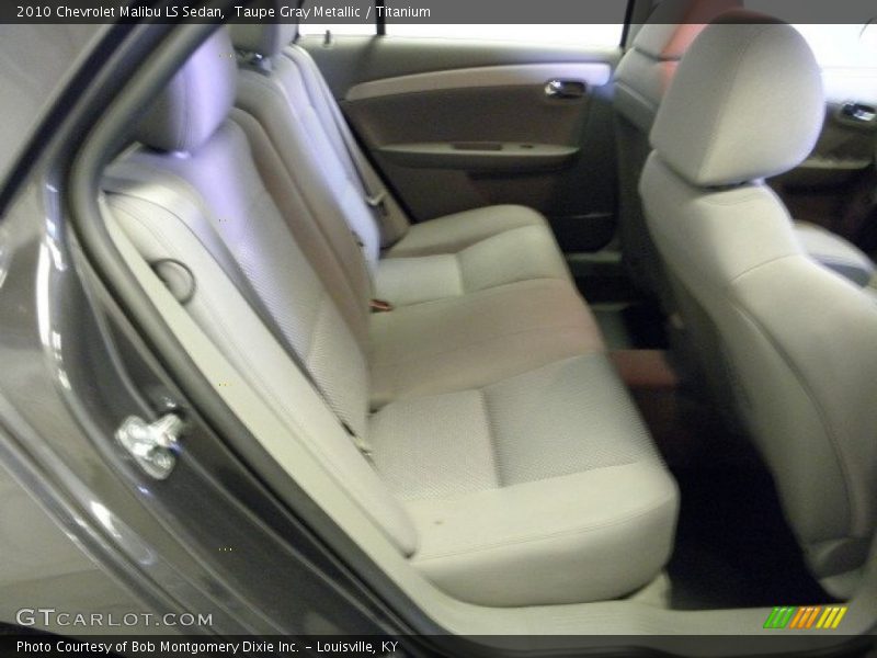 Taupe Gray Metallic / Titanium 2010 Chevrolet Malibu LS Sedan