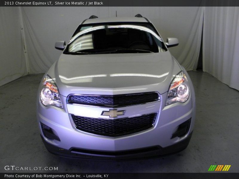 Silver Ice Metallic / Jet Black 2013 Chevrolet Equinox LT
