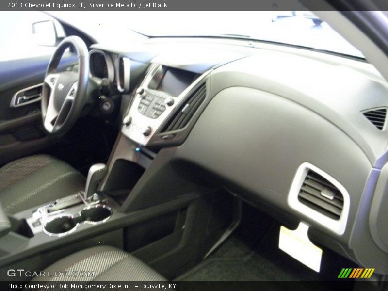 Silver Ice Metallic / Jet Black 2013 Chevrolet Equinox LT