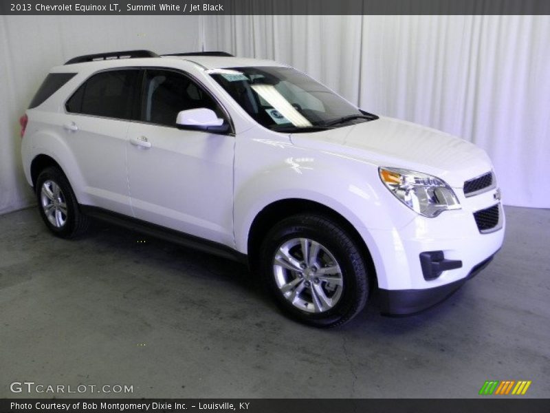 Summit White / Jet Black 2013 Chevrolet Equinox LT