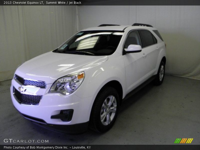 Summit White / Jet Black 2013 Chevrolet Equinox LT