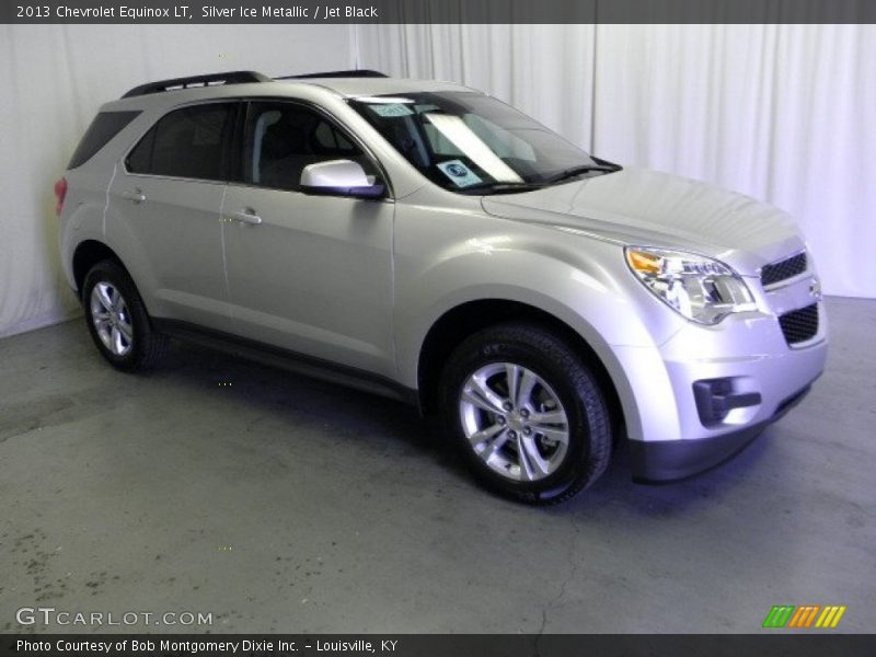 Silver Ice Metallic / Jet Black 2013 Chevrolet Equinox LT