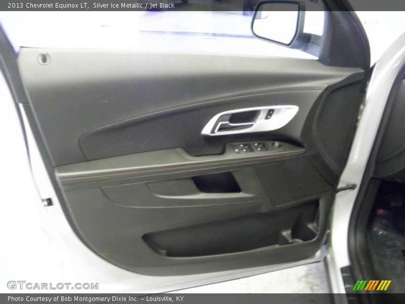 Silver Ice Metallic / Jet Black 2013 Chevrolet Equinox LT