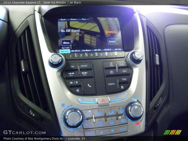 Silver Ice Metallic / Jet Black 2013 Chevrolet Equinox LT