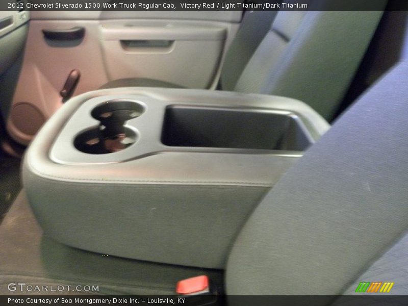 Victory Red / Light Titanium/Dark Titanium 2012 Chevrolet Silverado 1500 Work Truck Regular Cab