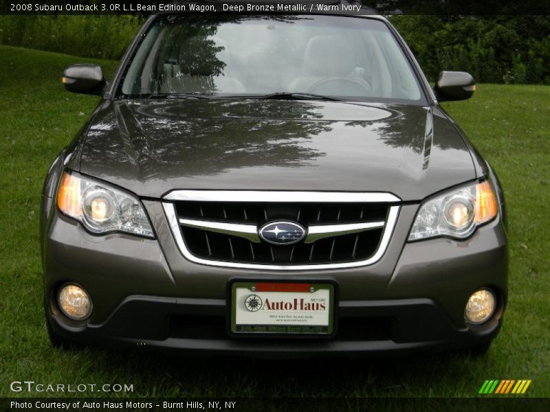 Deep Bronze Metallic / Warm Ivory 2008 Subaru Outback 3.0R L.L.Bean Edition Wagon