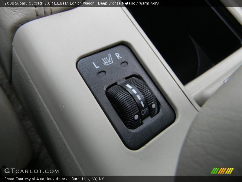 Controls of 2008 Outback 3.0R L.L.Bean Edition Wagon