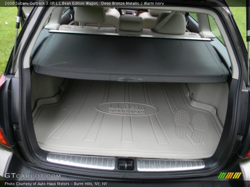  2008 Outback 3.0R L.L.Bean Edition Wagon Trunk