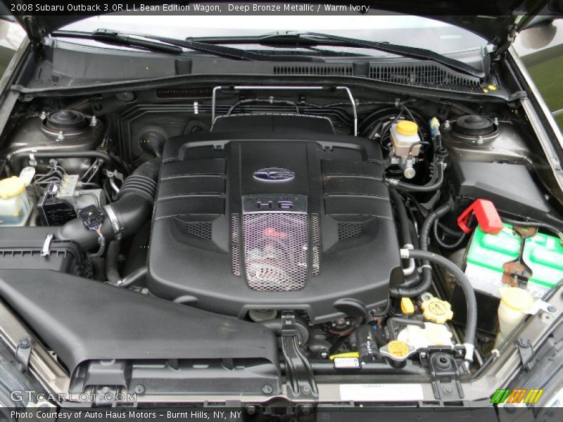  2008 Outback 3.0R L.L.Bean Edition Wagon Engine - 3.0 Liter DOHC 24-Valve VVT Flat 6 Cylinder