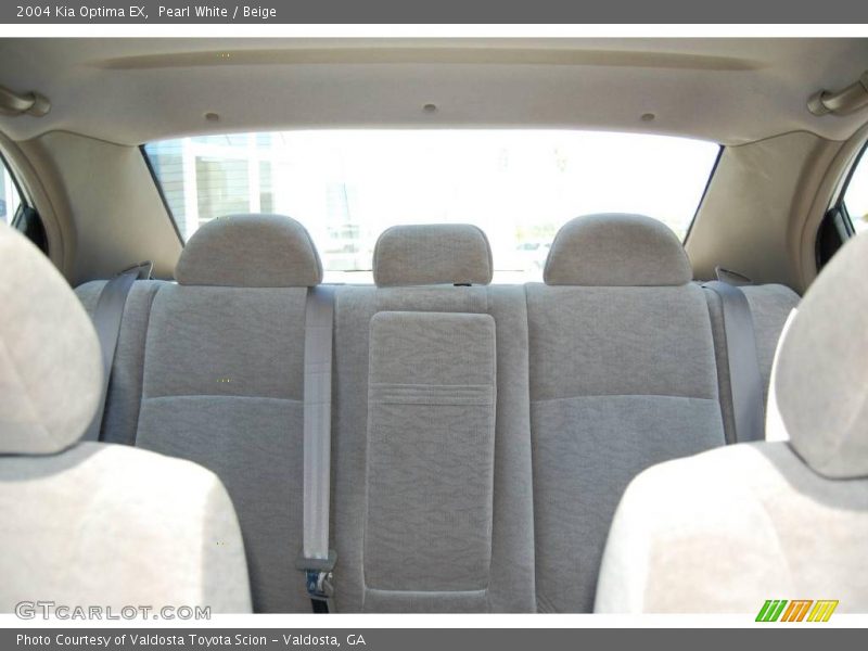 Pearl White / Beige 2004 Kia Optima EX