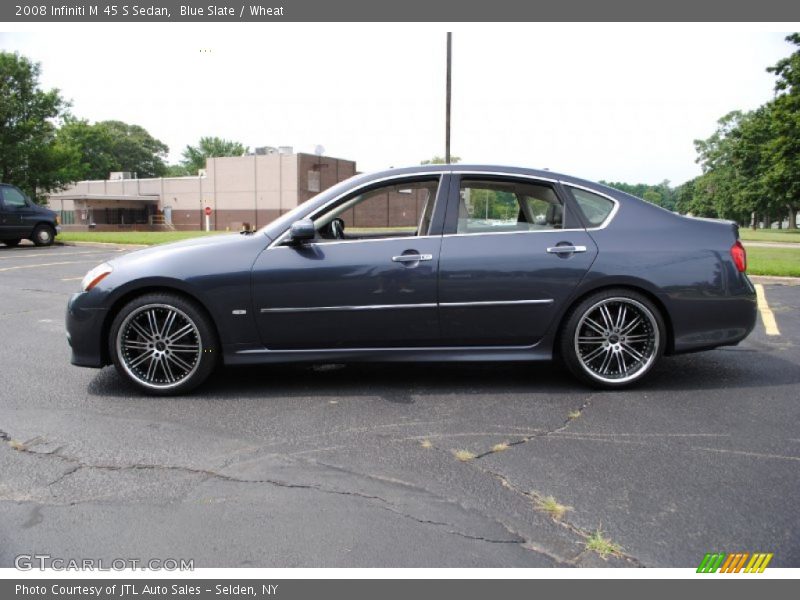 Blue Slate / Wheat 2008 Infiniti M 45 S Sedan