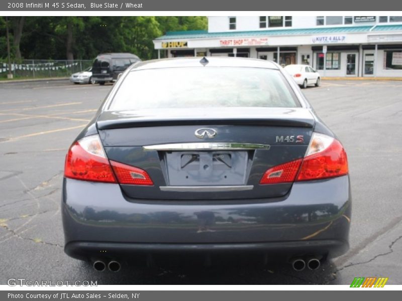 Blue Slate / Wheat 2008 Infiniti M 45 S Sedan