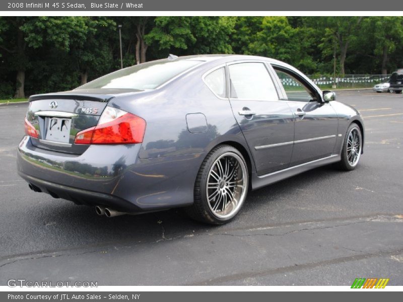 Blue Slate / Wheat 2008 Infiniti M 45 S Sedan