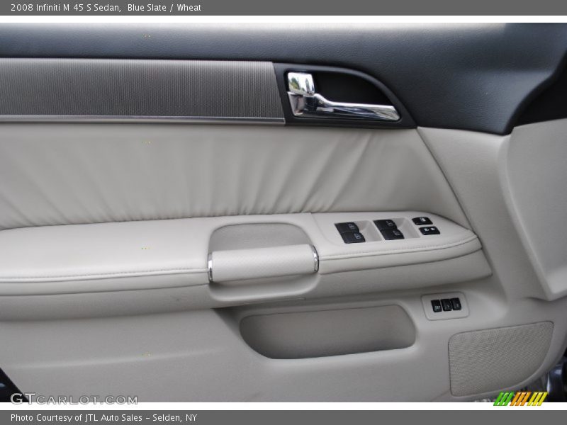 Blue Slate / Wheat 2008 Infiniti M 45 S Sedan
