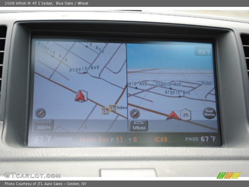 Blue Slate / Wheat 2008 Infiniti M 45 S Sedan