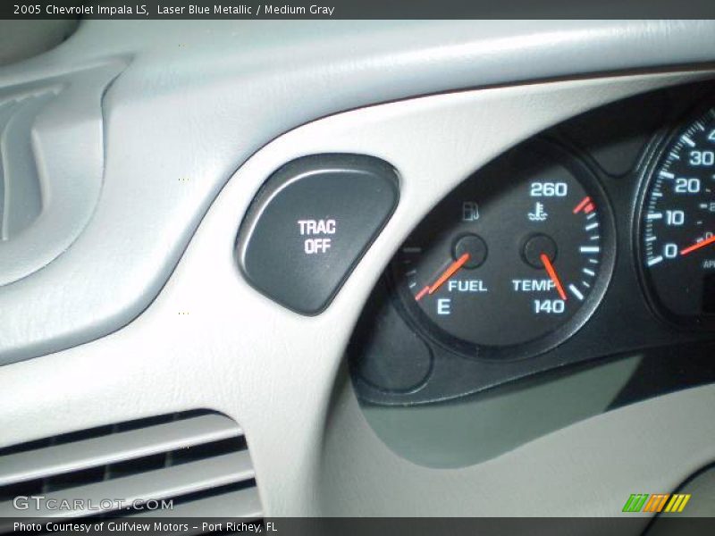Laser Blue Metallic / Medium Gray 2005 Chevrolet Impala LS