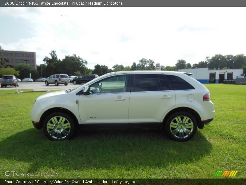 White Chocolate Tri Coat / Medium Light Stone 2008 Lincoln MKX