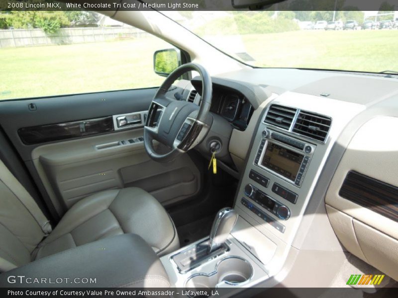 White Chocolate Tri Coat / Medium Light Stone 2008 Lincoln MKX